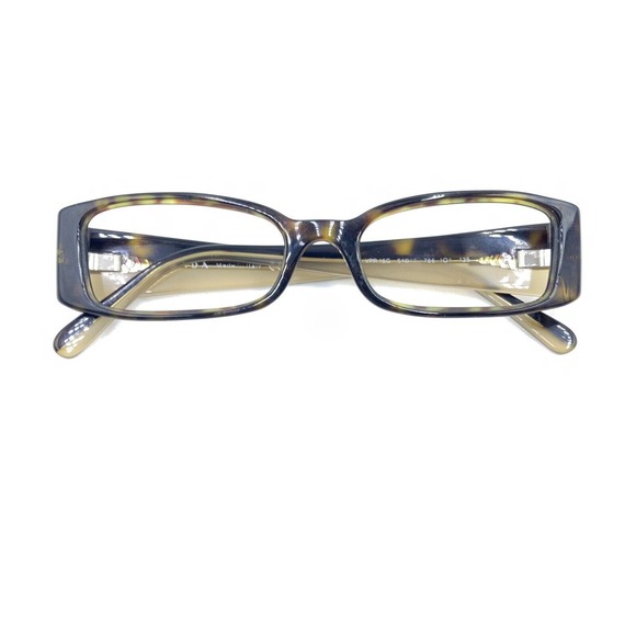 Prada VPR 16G 766-1O1 Tortoise Brown Eyeglasses Frames 51-17 135 Italy Designer - Picture 12 of 12